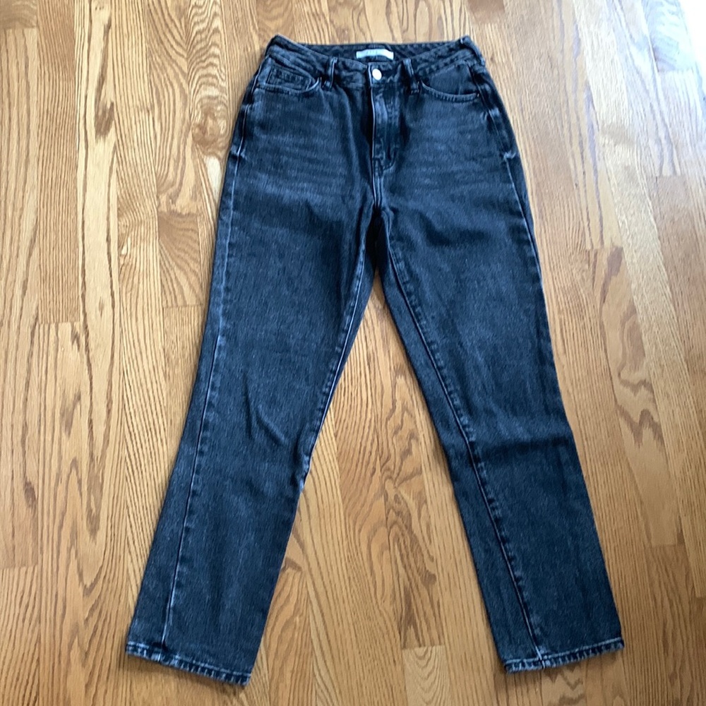 Pacsun Mom Jeans Faded Black Size 25